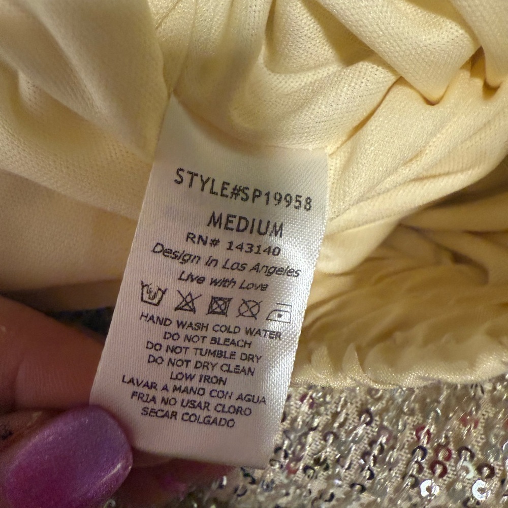 Style Rack Silver Sequin Joggers - Picture 9 of 11